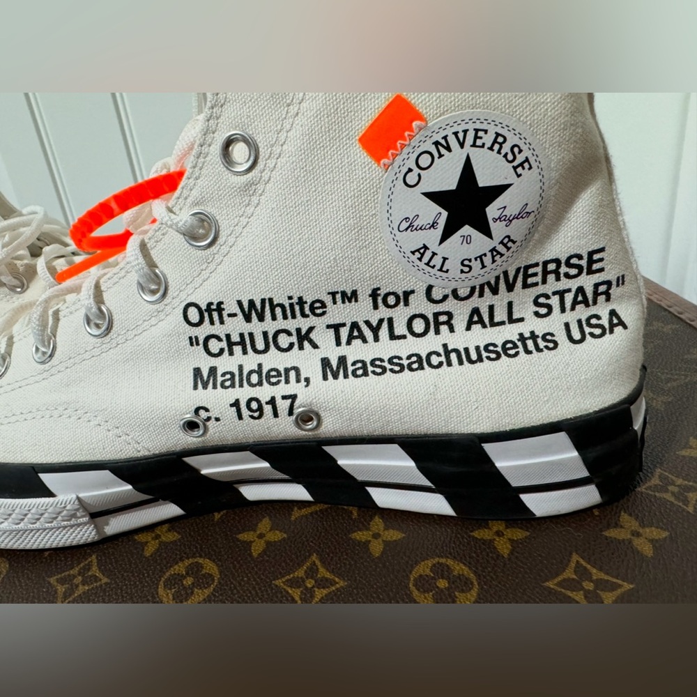 Off-White x Converse Chuck Taylor All-Star 70S High Top - EUC - COA Included - Picture 9 of 16